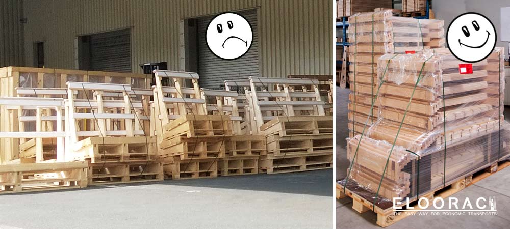 EINWEG-Transportgestelle aus Holz – Die traurige Realität