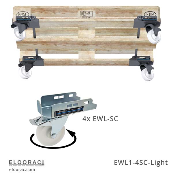 Palettenrollen EWL1-4SC / 1-Set