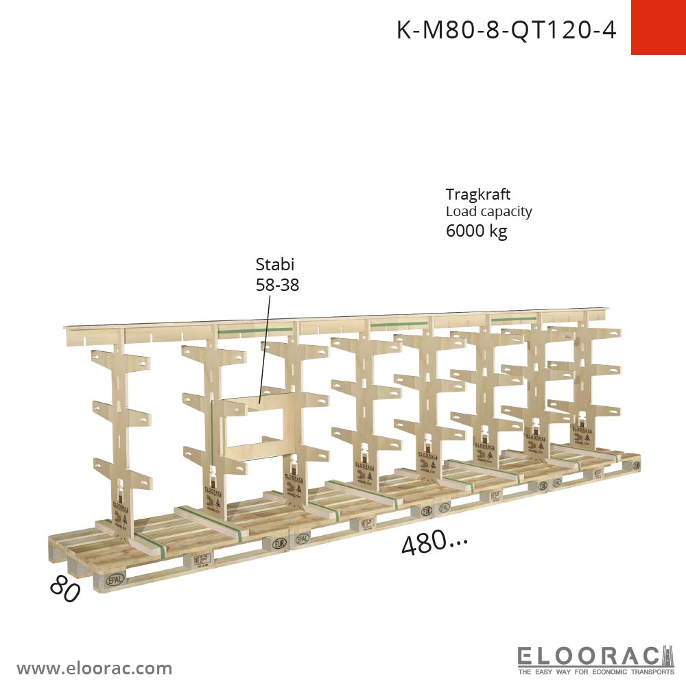 K Lager- / Transportgestell