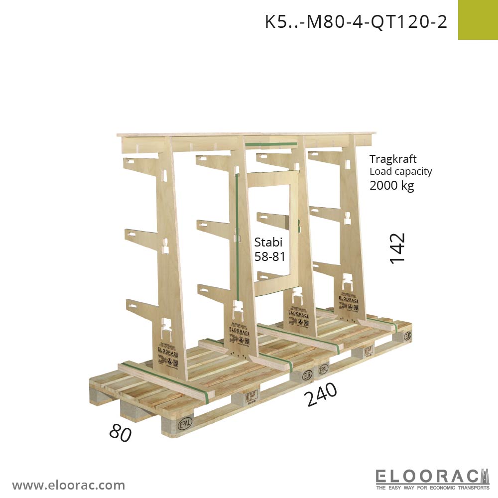 T4H-M80 test frame