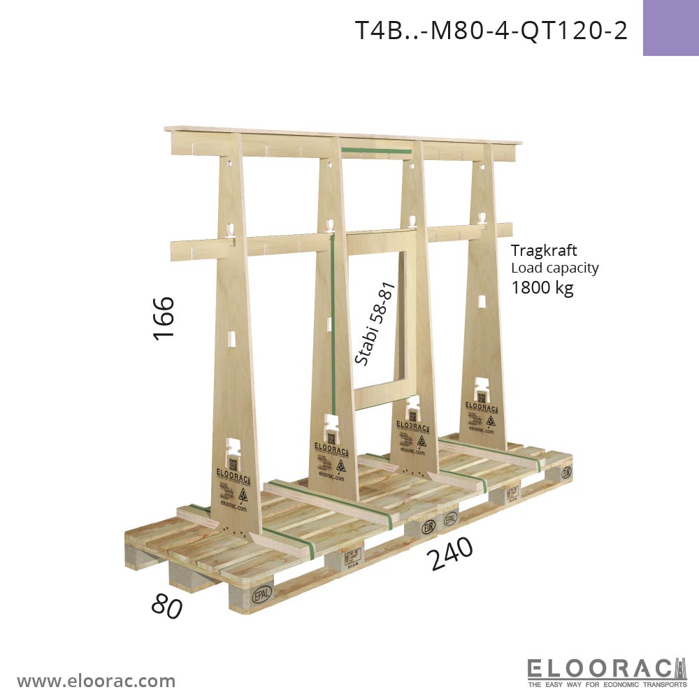 T4H-M80 test frame