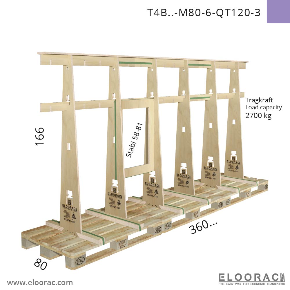 T4H-M80 test frame