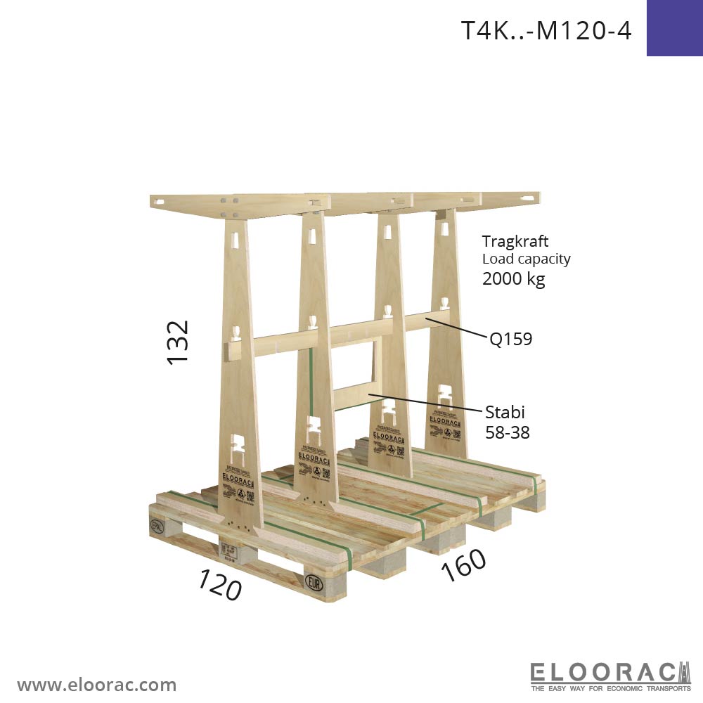 T4K Lager- / Transportgestell