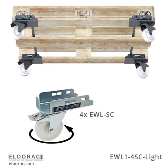Palettenrollen EWL1-4SC / 1-Set