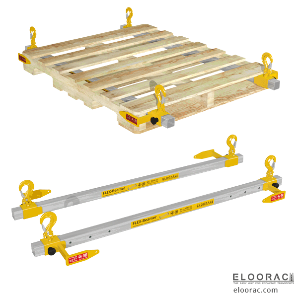 FLEX-Beamer/1 Set -Palettenheber für Kran